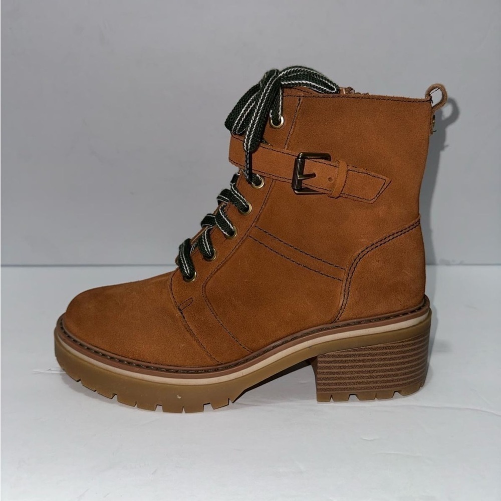 Naturalizer Womens Jac Water Repellent Combat & Lace-up Boots Shoes Size 7.5m - Picture 7 of 8